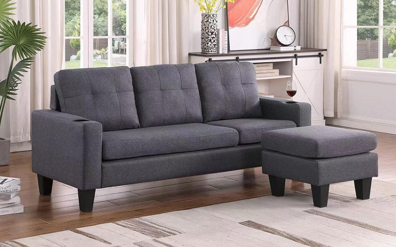 Alberni Sofa Sectional - Reversible Chaise, 3-Seater Convertible image 0