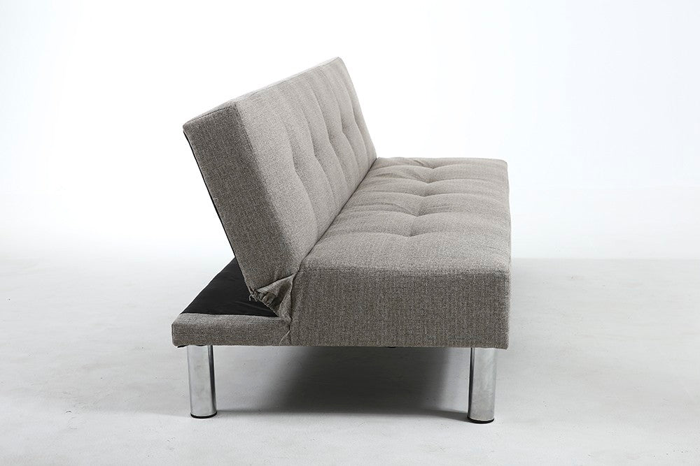 Futon - Sofa Bed - Fabric & Leather image 3