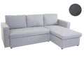 Austin Sectional Sofa Bed With Storage - Light Grey image 0