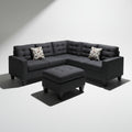 Aldergrove Sectional Sofa -  Black image 0
