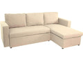 Austin Sectional Sofa Bed With Storage - Beige image 0