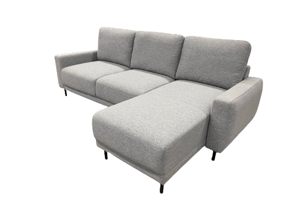 Naoh Sectional Sofa Reversible chaise - Light Grey image 1