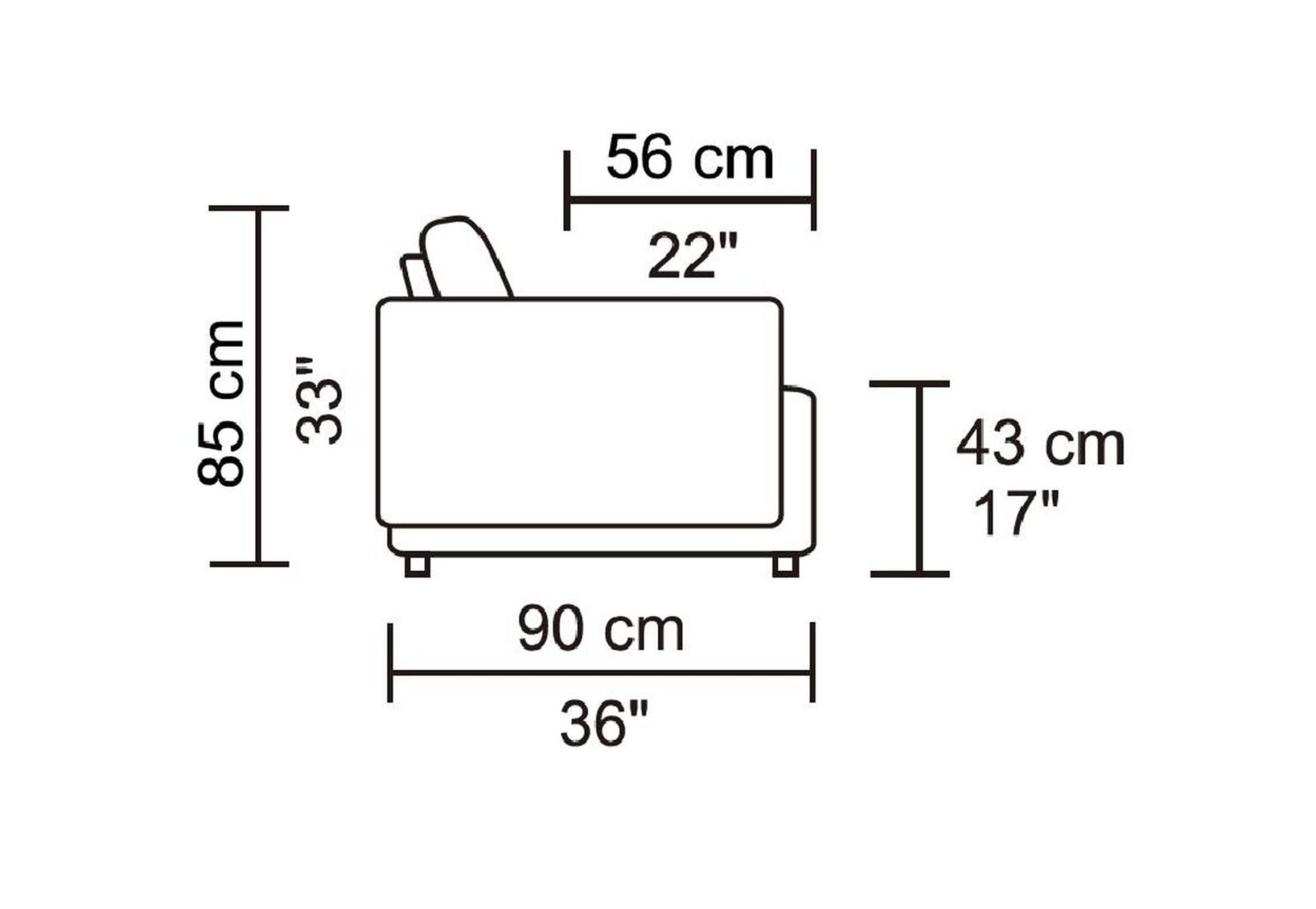 Leggo Sectional Sofa – LHF Chaise image 4
