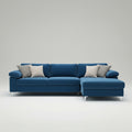 Oxford Sectional Sofa - Blue image 0