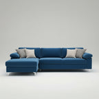Oxford Sectional Sofa - Blue image 0