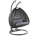 Luxury double wicker swing chair image 0