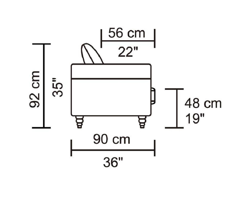 Tessa Designer Loveseat – Fabric Code # K06 Sand image 4