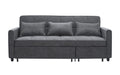 London Convertible Sofa in Dark Grey - King sofa bed image 0