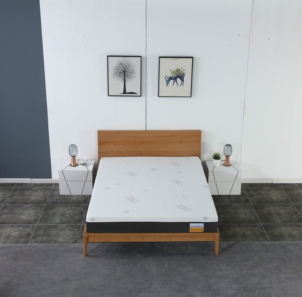 Memory Gel Foam Mattress - 8 inch Organic Cotton image 2