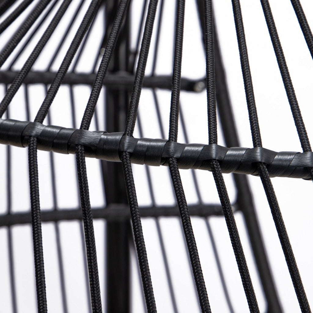 Folding Basket with Dark Grey Cushion image 3