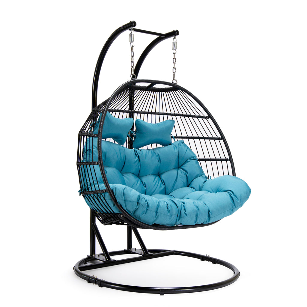 Folding Chair with Collapsible Basket & Heavy-Duty Steel Frame – 600 lb Capacity image 0