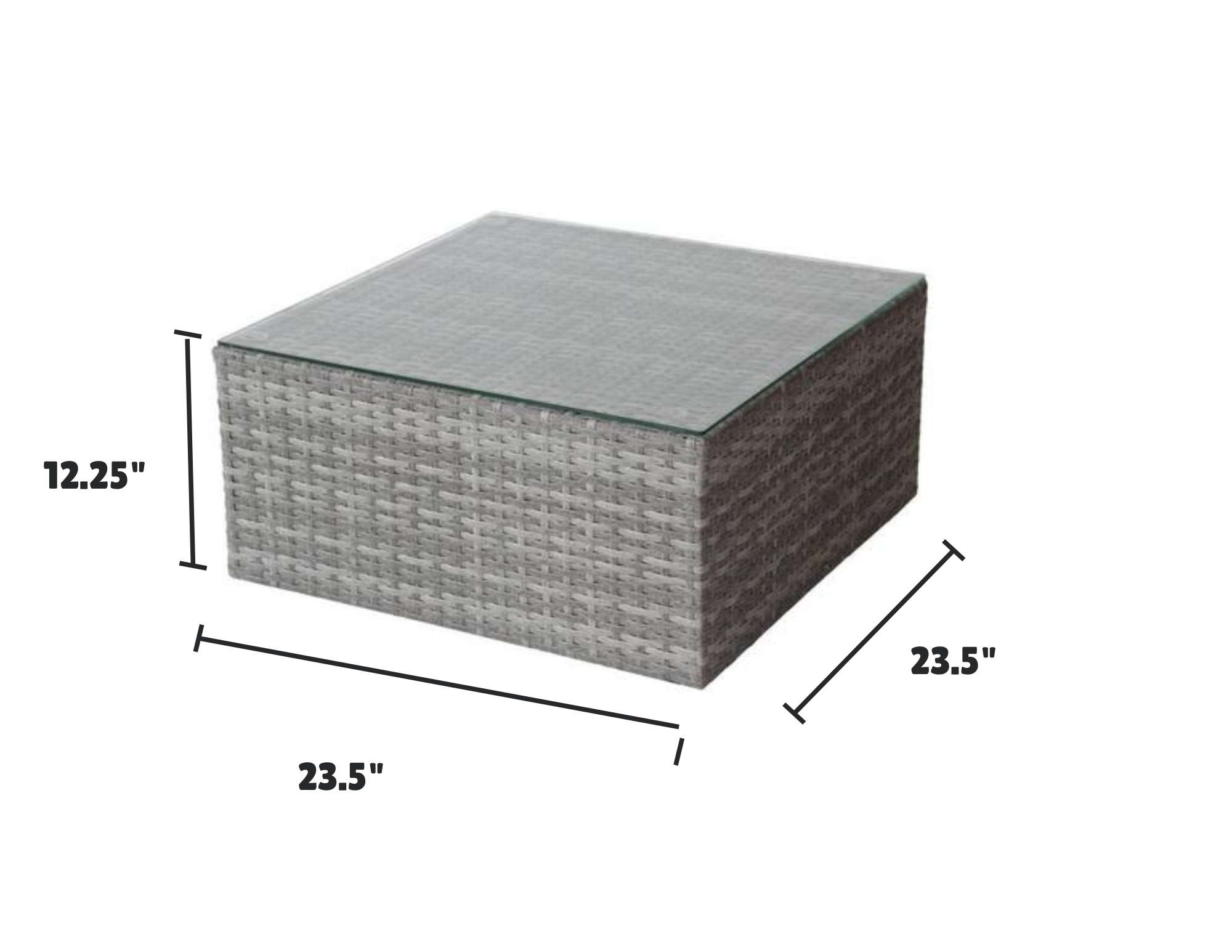 Outdoor Rattan Wicker Patio Sofa Set – Cushioned Sectional Garden Furniture Set for Balcony, Deck, or Backyard image 4