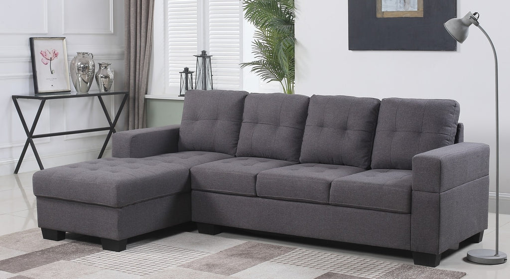 Milan 4 seater sectional with left or right chaise image 0