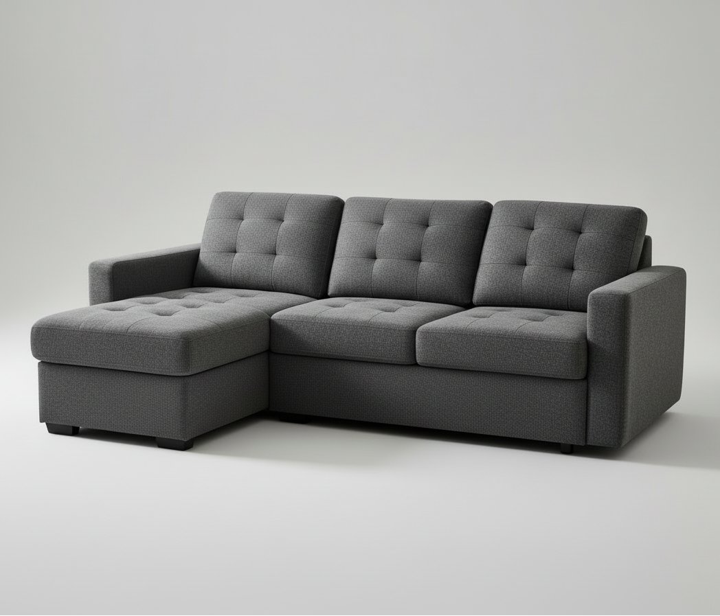 Roxy Sofa bed Sectional - Dark Grey