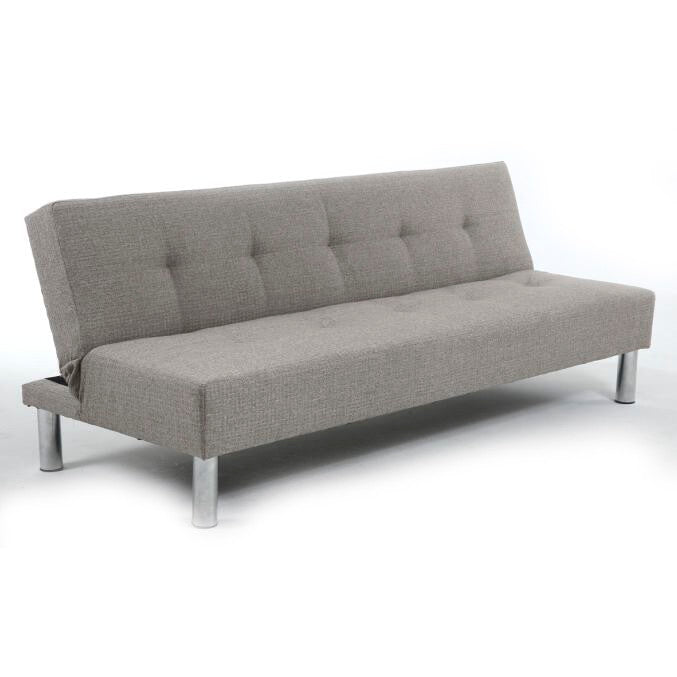 Futon - Sofa Bed - Fabric & Leather image 0
