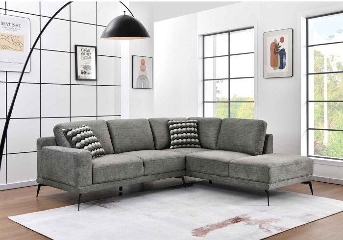 Porter Sectional - Light Grey image 0