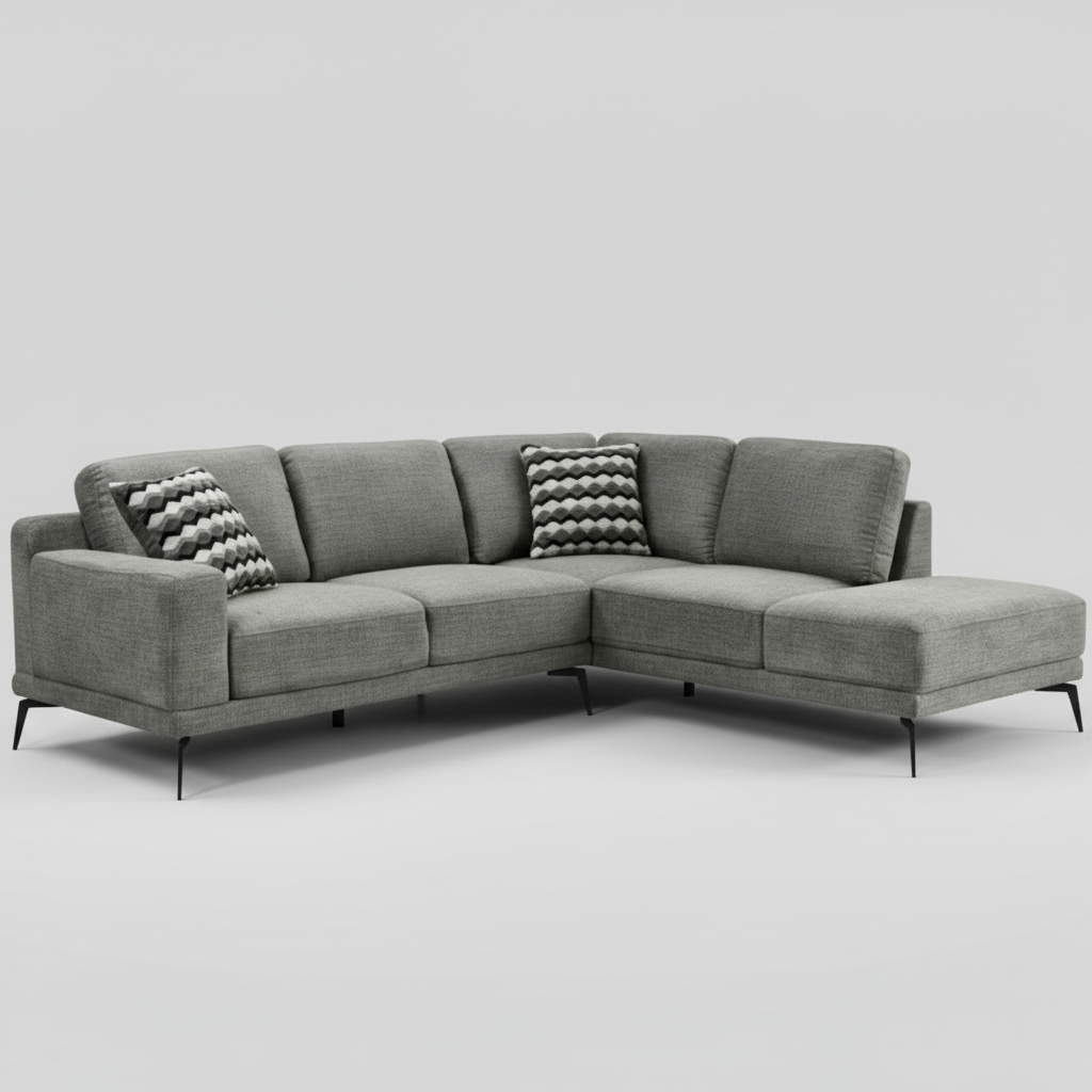 Porter Sectional - Light Grey