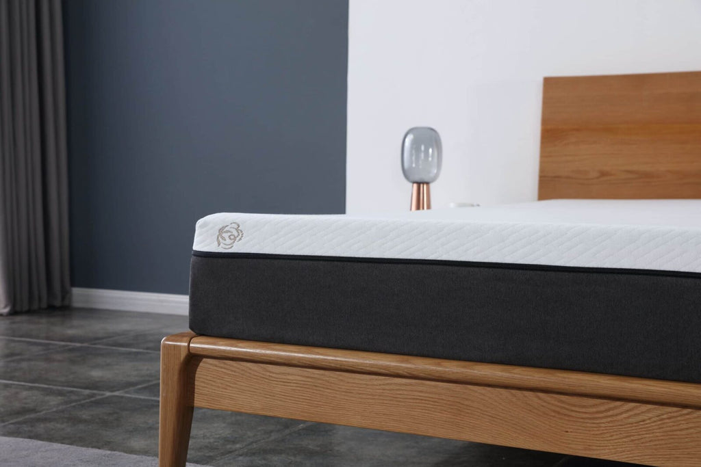 Memory Gel Foam Mattress - 8 inch Organic Cotton image 1