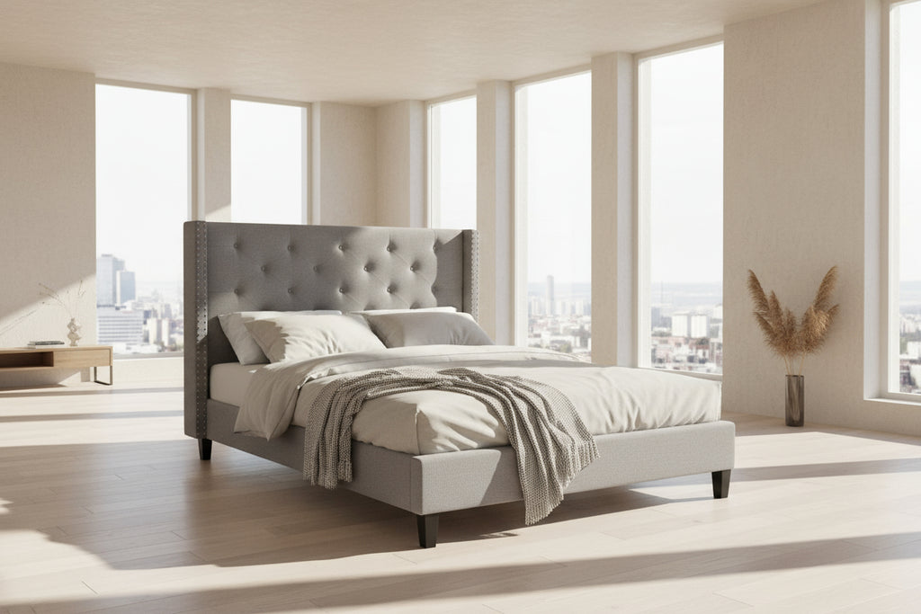 Chicago bed frame Upholstered Platform image 0
