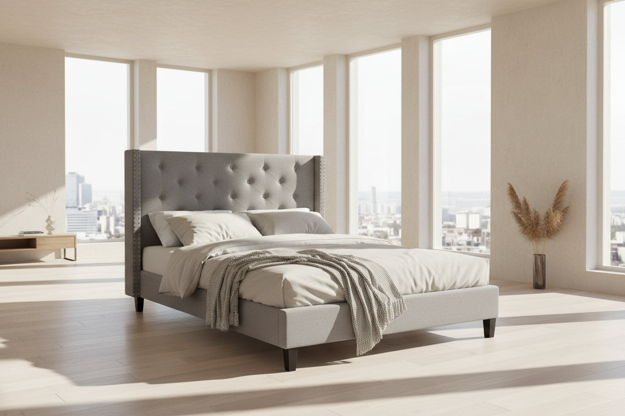 Chicago bed frame Upholstered Platform image 0