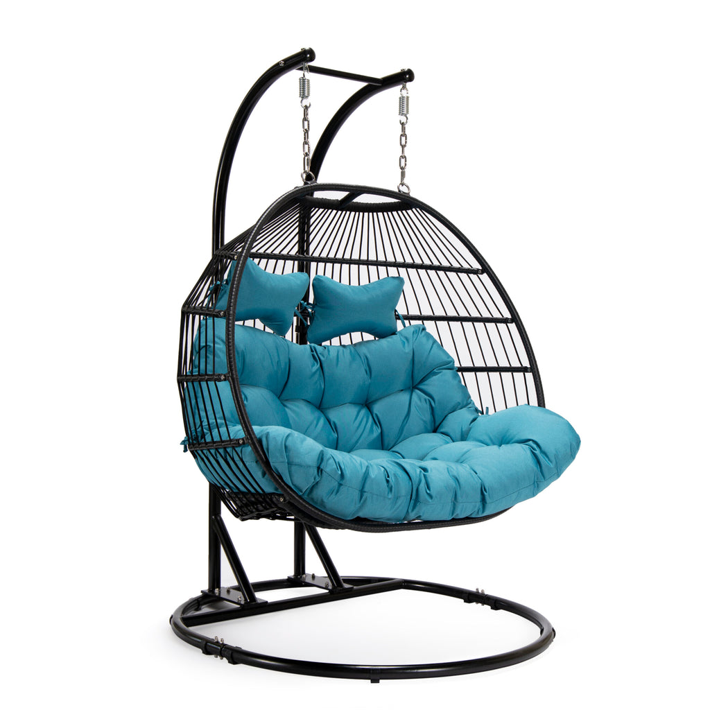 Folding Chair with Collapsible Basket & Heavy-Duty Steel Frame – 600 lb Capacity image 1