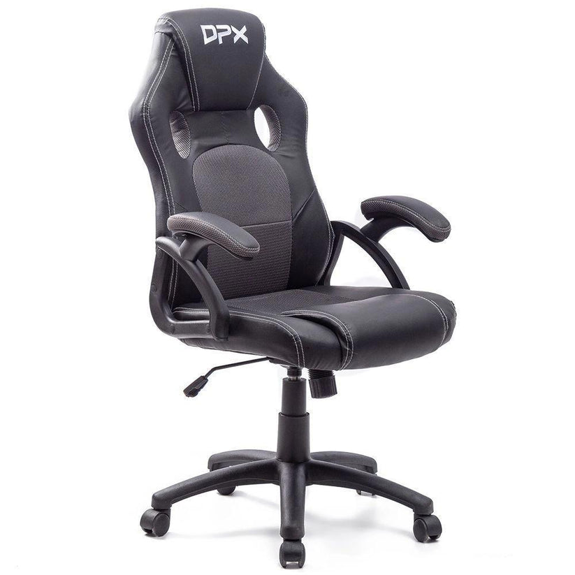 Ergonomic Gaming & Office Chair with Adjustable Features - Blue - Black image