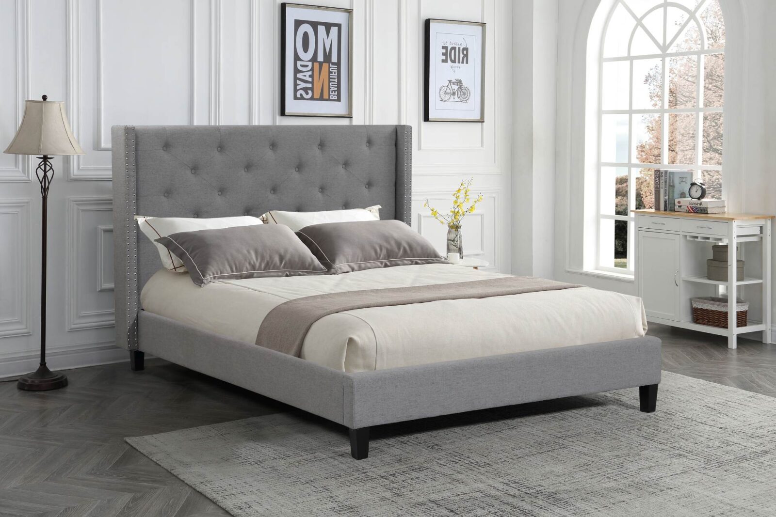 Chicago bed frame Upholstered Platform image 0