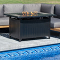 Paramount Dylan Aluminum Fire Table, Rectangle image 0