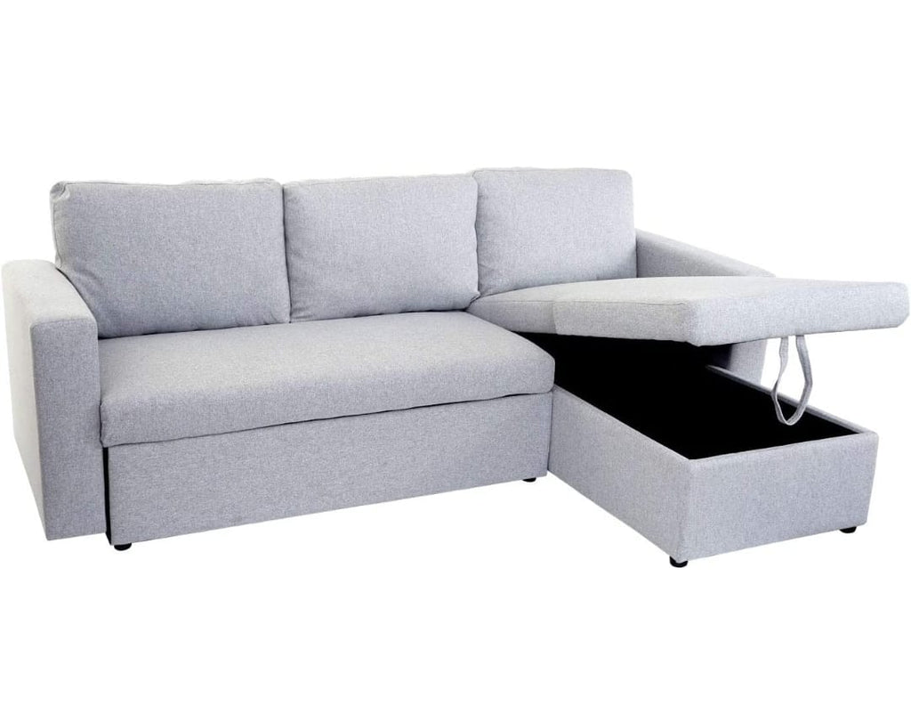 Austin Sectional Sofa Bed With Storage - Dark Grey image 3