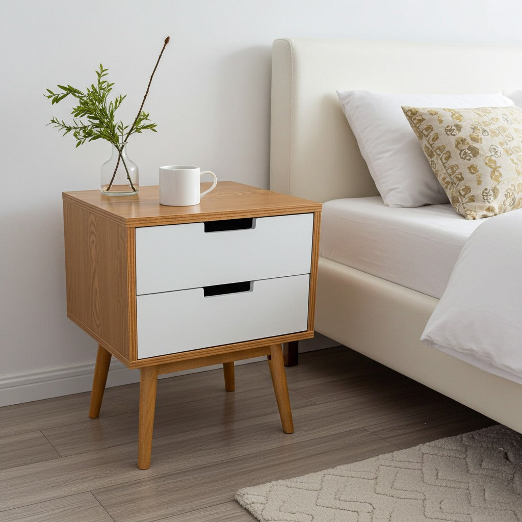 Grace - Side table with two drawers image 2