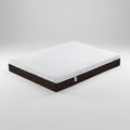 Mattress with a brand logo on a white background