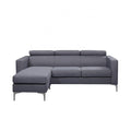 Kaylee sectional convertable to couch - Dark Grey image 0