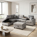 Marbella 110" L-Shape Storage Sectional