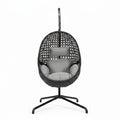 Single Folding Swing with Red Cushion image 2