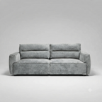 San Sleeper Sofa Bed with Storage – Light grey